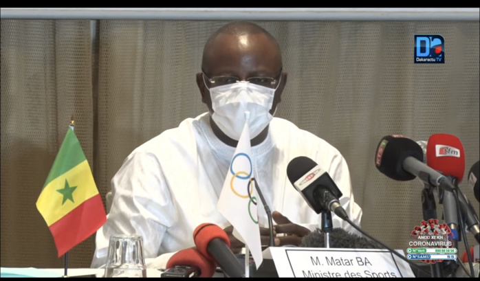 Décès de Pape Bouba Diop : Matar Bâ présente ses condoléances au mouvement sportif national.