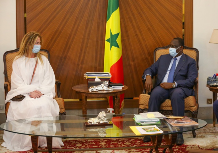 Palais de la République : La famille de Pape Bouba Diop reçu par le président Macky Sall.