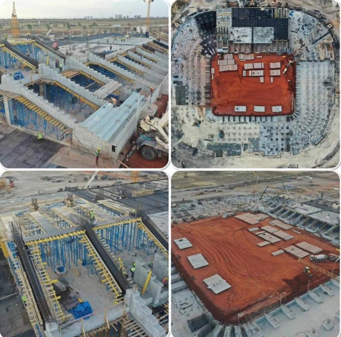 Infrastructures sportives : Focus sur les travaux de construction du stade du Sénégal (Photos) Infrastructures sportives : Focus sur les travaux de construction du stade du Sénégal (Photos)