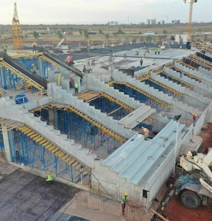 Infrastructures sportives : Focus sur les travaux de construction du stade du Sénégal (Photos) Infrastructures sportives : Focus sur les travaux de construction du stade du Sénégal (Photos)