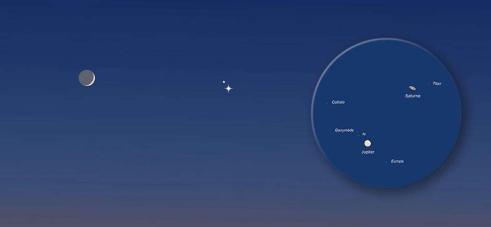 Phénomène rare : La grande conjonction observable entre les planètes Jupiter et Saturne se produira le 21 décembre.