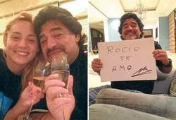 Maradona en couple avec une footballeuse de 22 ans