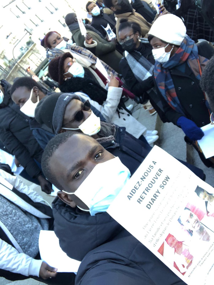 France : mobilisation des ressortissants sénégalais pour retrouver l'étudiante Diary Sow.