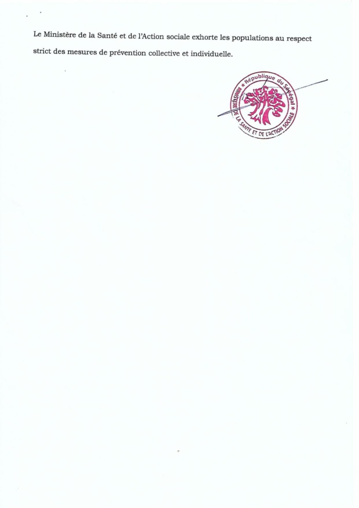 SÉNÉGAL : 342 nouveaux cas testés positifs au coronavirus, 144 nouveaux guéris, 3 nouveaux décès et 41 cas graves en réanimation.