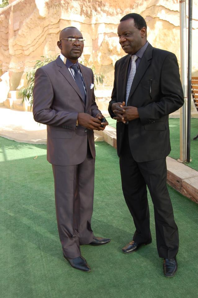 Samba Biagui et Alioune Dramé, Directeur de la communication
