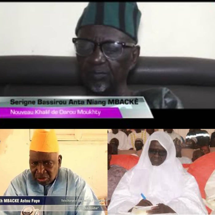DAROU MOUKHTY / Le nouveau Khalife confirme Serigne Bassirou Mbacké Abdou Khoudoss porte-parole.