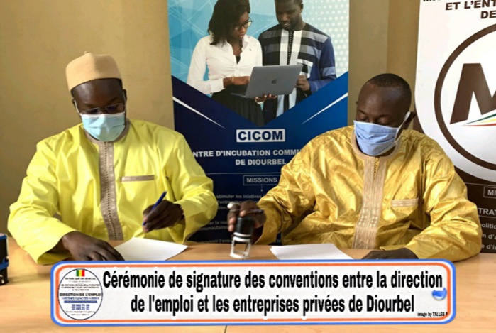 (PHOTOS) DIRECTION DE L'EMPLOI / Modou Fall signe 22 accords de partenariat avec des entreprises privées et vise à insérer 328 jeunes