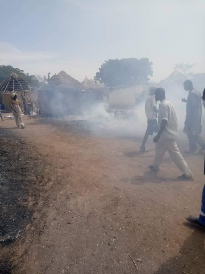 Koungheul / Incendie à Maka Yop : Plus de 19 concessions parties en fumée.