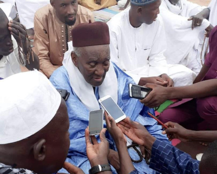 Rappel à Dieu de Mourchid Ahmed Iyan Thiam : la famille religieuse de Taslima présente ses condoléances.