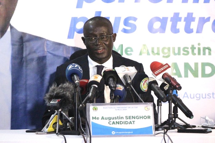 Présidence CAF : Augustin Senghor décroche le soutien d'un ténor du Football nigérian.