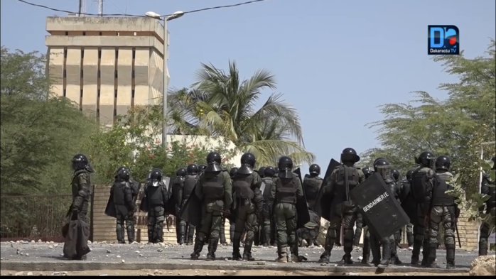Affrontements à UGB/Saint-Louis : Cinq blessés blessés dont un cas grave.