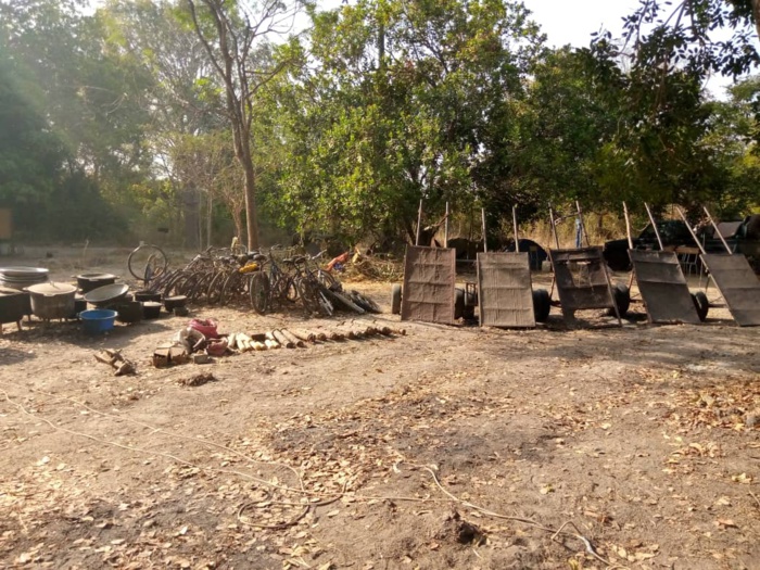 Casamance / Le Colonel Souleymane Kandé explique la mission de ratissage dans le Balantacounda. Casamance / Le Colonel Souleymane Kandé explique la mission de ratissage dans le Balantacounda.