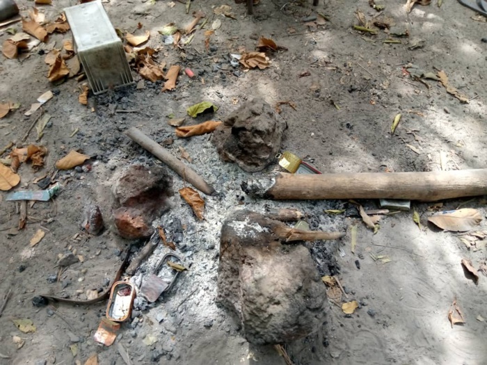 Casamance / Le Colonel Souleymane Kandé explique la mission de ratissage dans le Balantacounda. Casamance / Le Colonel Souleymane Kandé explique la mission de ratissage dans le Balantacounda.