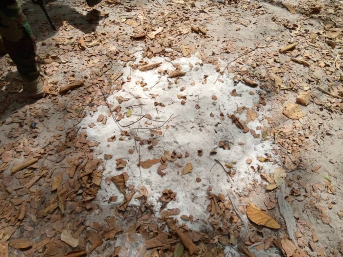 Casamance / Le Colonel Souleymane Kandé explique la mission de ratissage dans le Balantacounda. Casamance / Le Colonel Souleymane Kandé explique la mission de ratissage dans le Balantacounda.