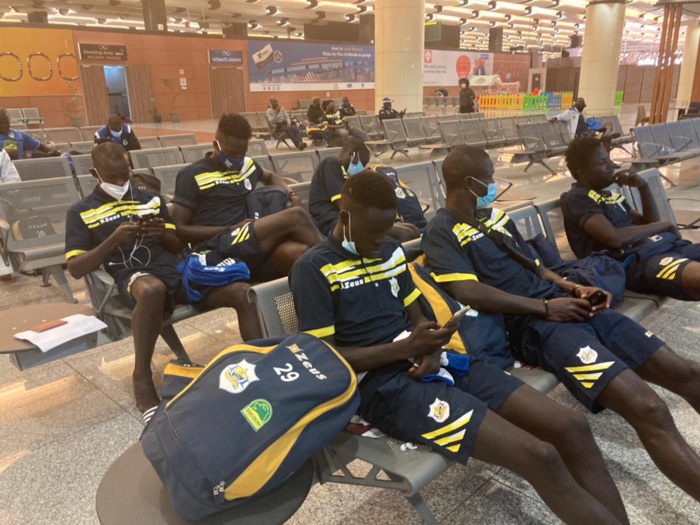 Ligue des champions CAF : Teungueth FC déjà en Tunisie pour affronter l’Esperance Tunis. Ligue des champions CAF : Teungueth FC déjà en Tunisie pour affronter l’Esperance Tunis.