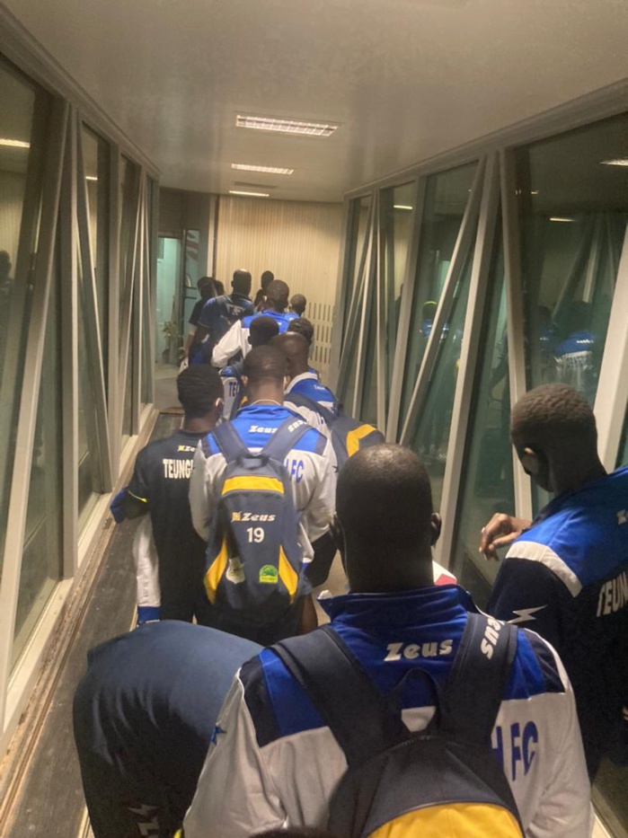 Ligue des champions CAF : Teungueth FC déjà en Tunisie pour affronter l’Esperance Tunis. Ligue des champions CAF : Teungueth FC déjà en Tunisie pour affronter l’Esperance Tunis.