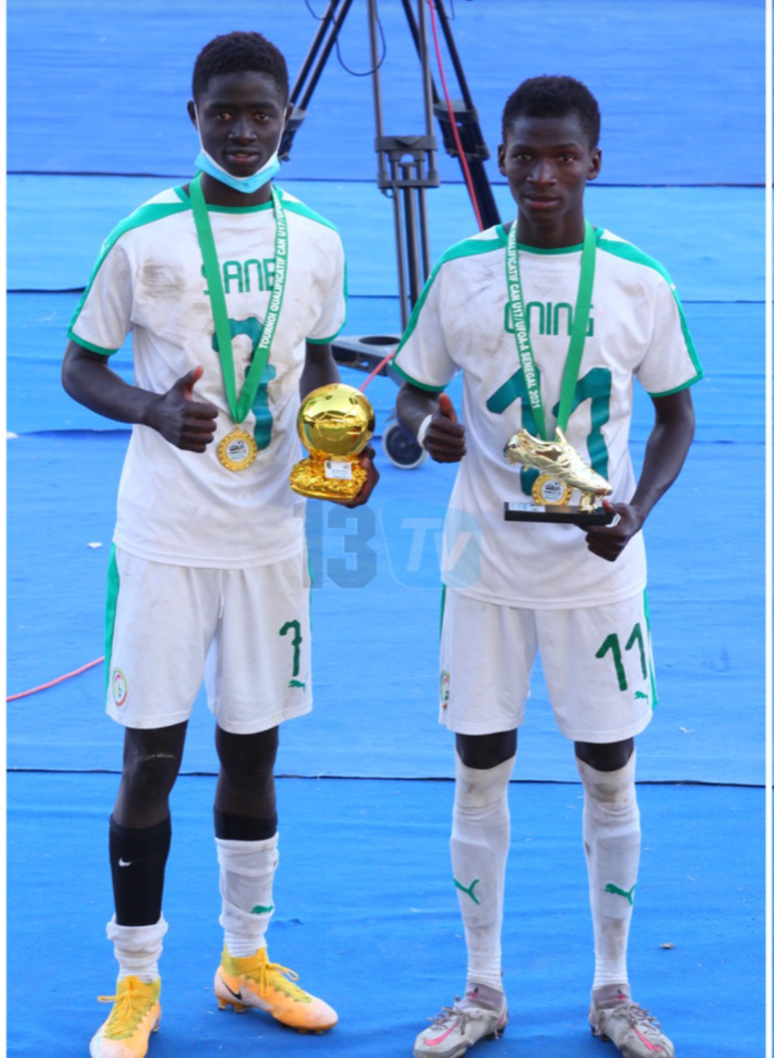 Tournoi UFOA / U17 : Ibou Sané désigné soulier d'or, Mamadou Nging sacré meilleur joueur.