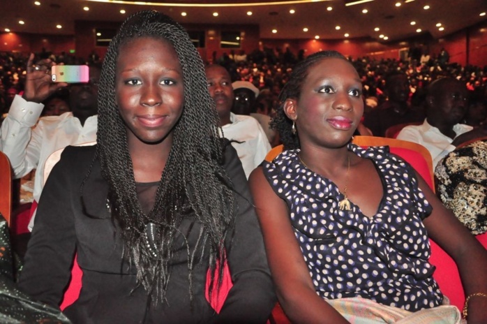 Les deux filles de Babacar Gaye au Grand Théâtre pour assister au "sargal" du meilleur album de l'année de Pape et Cheikh