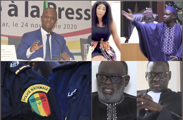 Affaire « Sweet Beauté » : Le ministre de l’intérieur Antoine Diome place Adji Sarr sous protection policière... Affaire « Sweet Beauté » : Le ministre de l’intérieur Antoine Diome place Adji Sarr sous protection policière...