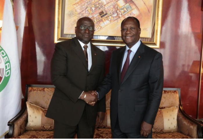 Élection présidence CAF : Alassane Ouattara casque 10 milliards FCFA pour le candidat ivoirien Jacques Anouma.