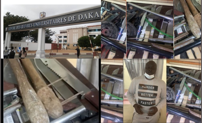 Armes blanches saisies à l’UCAD : La DIC entre en action cette semaine, des arrestations en vue... Armes blanches saisies à l’UCAD : La DIC entre en action cette semaine, des arrestations en vue...