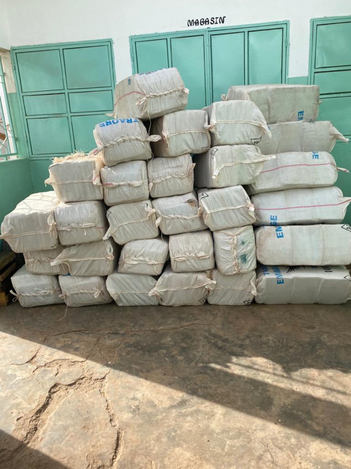 LUTTE CONTRE LE TRAFIC INTERNATIONAL DE DROGUES : La Douane met la main sur 1,776 tonne de chanvre indien à Koungheul.
