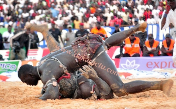 Les images du combat Malick Niang Vs Sa Thies