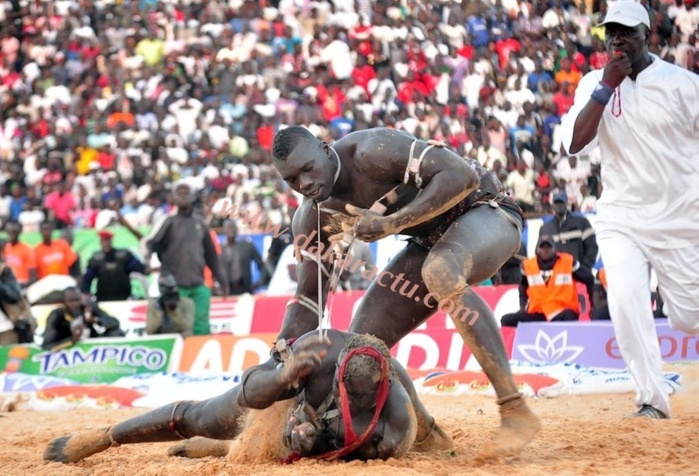 Les images du combat Malick Niang Vs Sa Thies