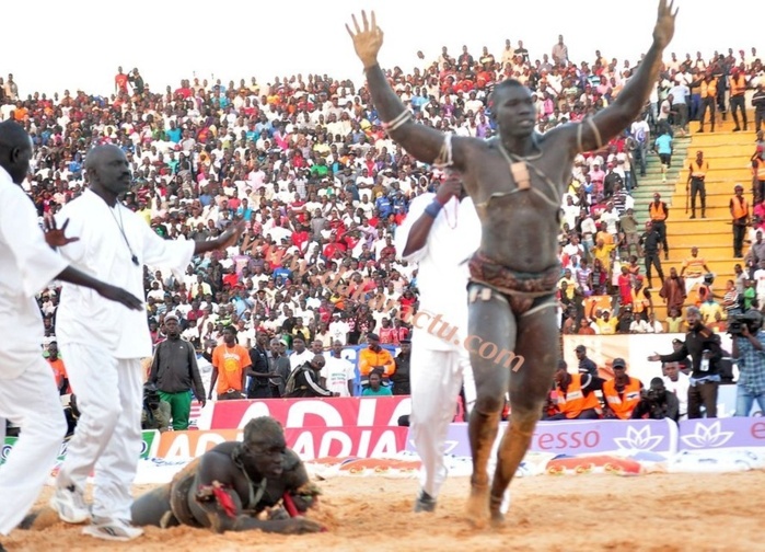 Les images du combat Malick Niang Vs Sa Thies