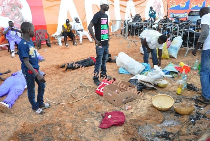 Les images du combat Malick Niang Vs Sa Thies