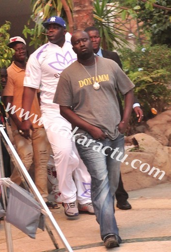 Balla Gaye II en compagnie de son homme de confiance Thierno Guèye