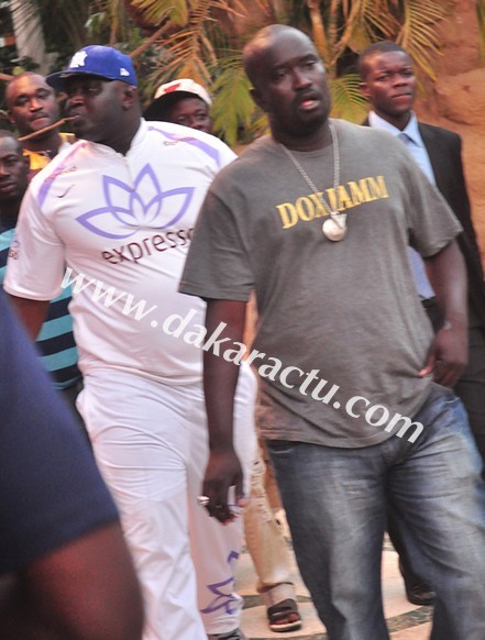 Balla Gaye II en compagnie de son homme de confiance Thierno Guèye