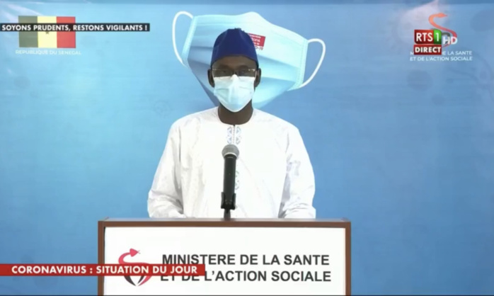 SÉNÉGAL : 107 nouveaux cas testés positifs au coronavirus, 98 nouveaux guéris, 2 nouveaux décès et 34 cas graves en réanimation.