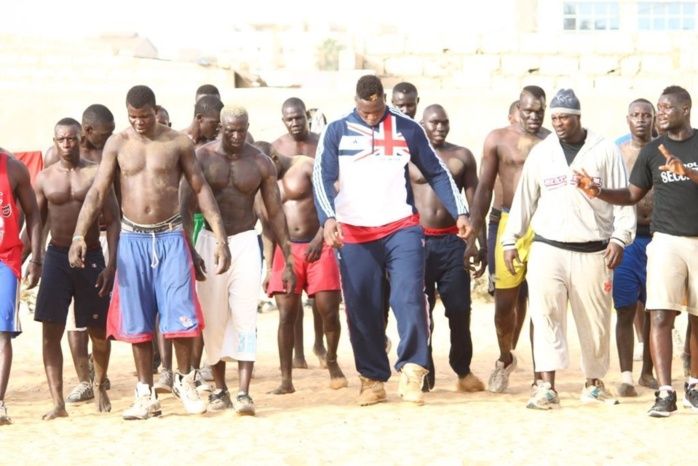 Les images de l'entrainement de Tapha Tine
