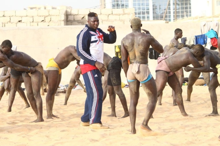 Les images de l'entrainement de Tapha Tine