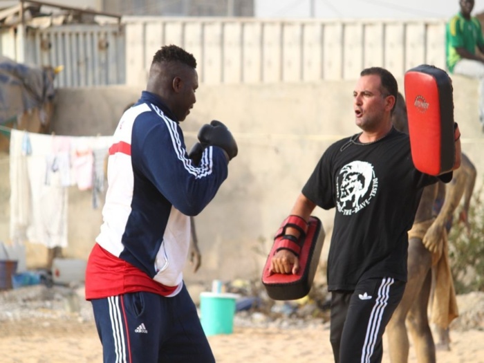 Les images de l'entrainement de Tapha Tine