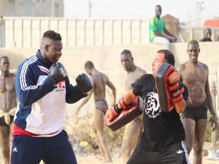 Les images de l'entrainement de Tapha Tine