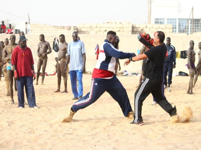 Les images de l'entrainement de Tapha Tine