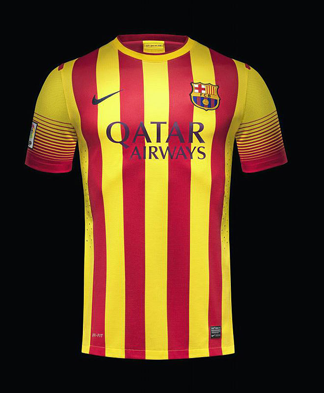 FC Barcelone : Nouveaux maillots des Catalans saisons 2013-2014 (Officiel)