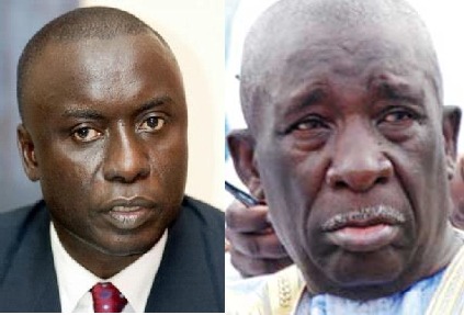 Idrissa Seck  et El hadj Mansour M'baye chez M'bagnick Diop