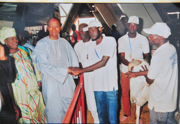 Le Cices accueille les plus belles bêtes Selon Djibril Wade, éleveur de moutons Labdoum,