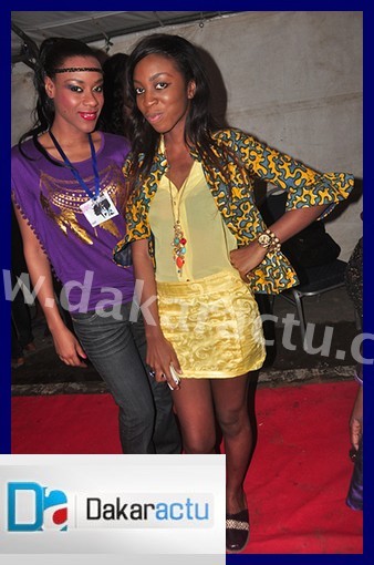 Binou Blé, la fille de Aby Ndour en compagnie de Dyana Seck