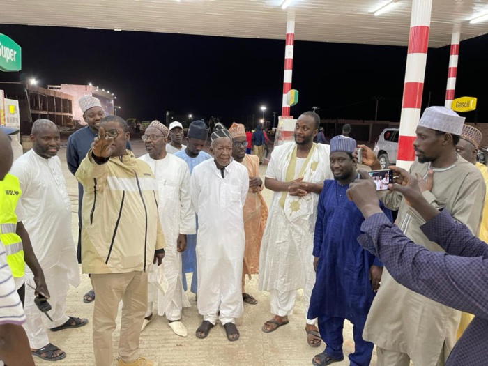 Ciss-Plazza / Kaolack : Le Khalife général de Médina Baye visite les chantiers de Baye Ciss. Ciss-Plazza / Kaolack : Le Khalife général de Médina Baye visite les chantiers de Baye Ciss.