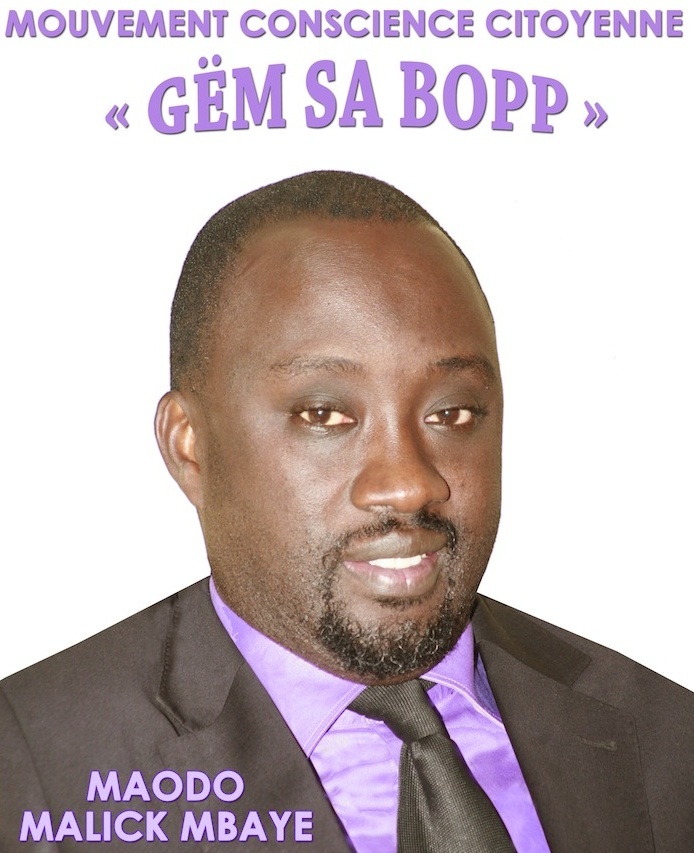 MALICK MBAYE, MOUVEMENT CITOYEN GEM SA BOPP : « L’affaire Walfadjri ne relève pas d’un règlement de compte personnel »