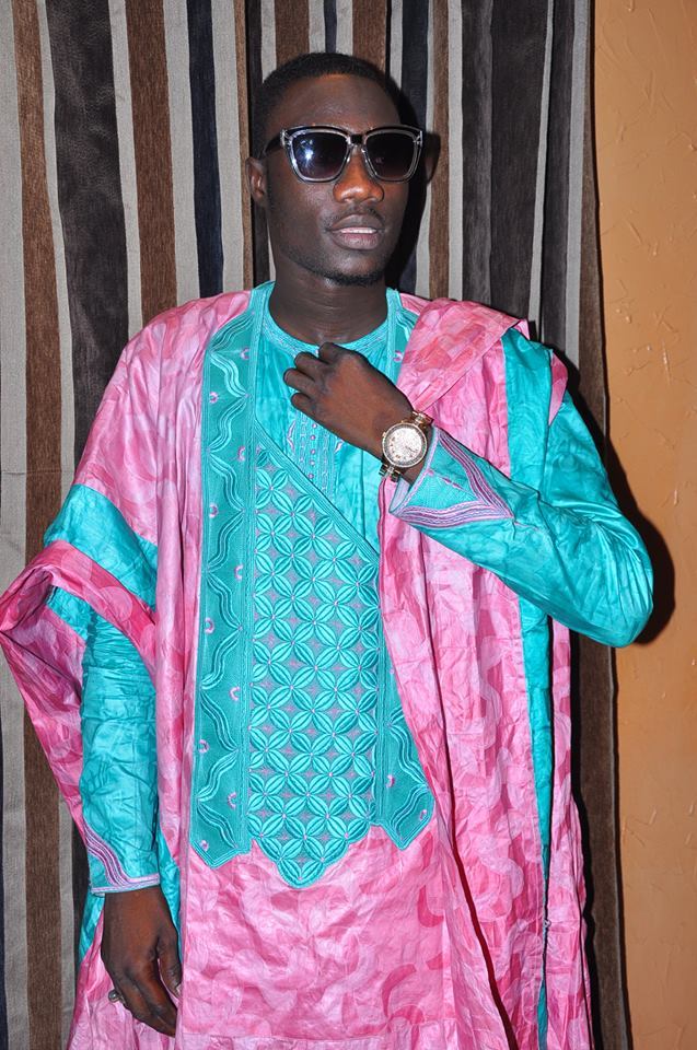 Ameth Thiou Jackson en mode boubou traditionnel