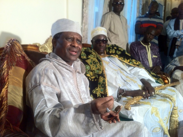 Les images de Serigne Modou Kara Mbacké chez Pape Ibrahima Diagne
