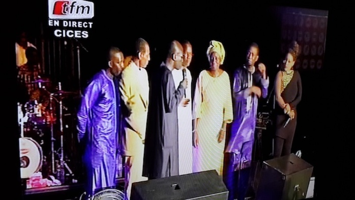 Le gouvernement sénégalais au concert de Youssou N'dour