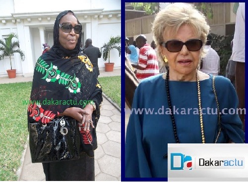 Viviane Wade chez Aida N'diongue