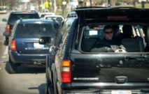 56 véhicules ont escorté le véhicule de Obama
