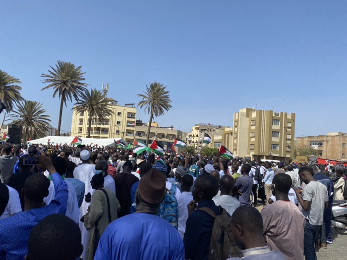 Mobilisation pour la cause palestinienne: des milliers de sénégalais ont répondu à l'appel.